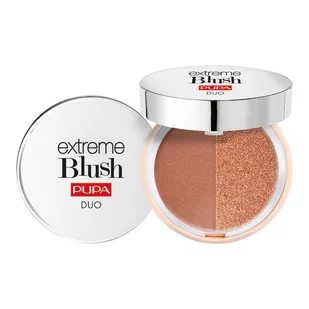 Pupa Milano Milano Makijaż twarzy Extreme Blush Duo 120 Radiand Caramel Glow Spice 4.0 g - Róże do policzków - miniaturka - grafika 1