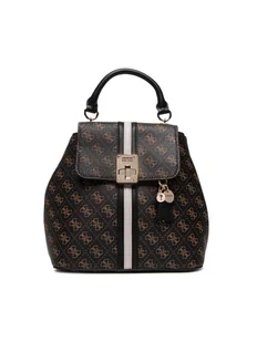 Guess Plecak HWSG84 05310 Brązowy - Plecaki - miniaturka - grafika 1