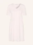 Bielizna nocna - Hanro Koszula Nocna Cotton Silk rosa - miniaturka - grafika 1