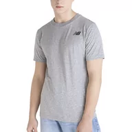 Koszulki sportowe męskie - Koszulka  New Balance MT11985AG - szara - miniaturka - grafika 1