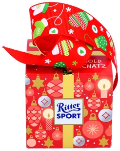 Ritter Sport, mini czekoladki świąteczne, mix smaków, 83g, 5 czekoladek - Bombonierki i czekoladki - miniaturka - grafika 1