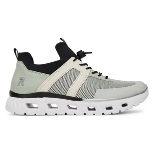 Sneakers Rieker M6061-52 - Sneakersy damskie - miniaturka - grafika 1