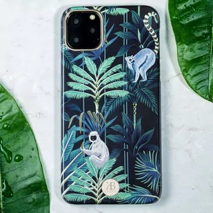 Kingxbar Blossom etui ozdobione oryginalnymi Kryształami Swarovskiego iPhone 11 Pro Max wielokolorowy (Lily) - Etui i futerały do telefonów - miniaturka - grafika 4