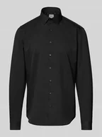 Koszule męskie - Koszula biznesowa o kroju slim fit z wyhaftowanym logo model ‘Bari’ - miniaturka - grafika 1