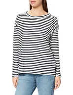 Koszulki i topy damskie - ESPRIT T-shirt damski, 400/granatowy., XXS - miniaturka - grafika 1