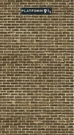 Zabawki kreatywne - PRC PERON 9 i 3/4 śCIANA Z CEGIEŁ HARRY POTTER KING`S CROSS LONDYN HOGWART Uniwersalny - miniaturka - grafika 1