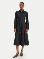 Sukienki - Tommy Hilfiger Sukienka jeansowa WW0WW48520 Granatowy Regular Fit - miniaturka - grafika 1