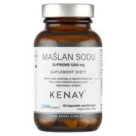 Układ pokarmowy - Kenay Maślan sodu Supreme 1200 mg, 60 kapsułek - miniaturka - grafika 1