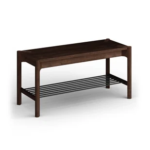 Półka na buty dębowa tabacco Campi - Szafki na buty Półka na buty dębowa tabacco Campi - Szafki na buty - miniaturka - grafika 1