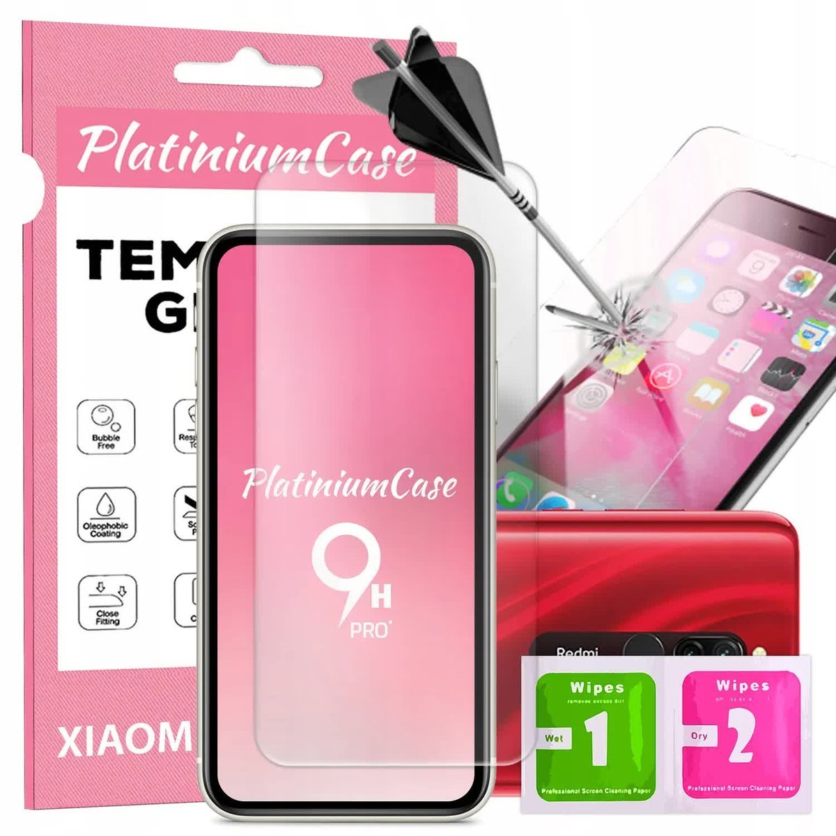 Szkło hartowane 9H szybka ekran ochrona 360 do MOTOROLA G82