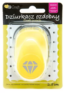 Dziurkacz Ozdobny 2,5 Cm Diament Dalprint - Dziurkacze - miniaturka - grafika 1