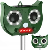 Zwalczanie i odstraszanie szkodników - Mocny Odstraszacz Solarny Myszy Dziki Ptaki Kuny Sowa Br-901 - miniaturka - grafika 1