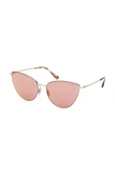 Okulary przeciwsłoneczne - Tom Ford okulary przeciwsłoneczne damskie kolor różowy - miniaturka - grafika 1
