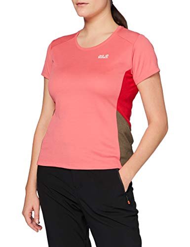 Jack Wolfskin Damski T-shirt Narrows Sky T-shirt damski różowy różowy L