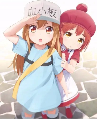 Plakat Anime Cells at Work hs_033 A1+ (custom)