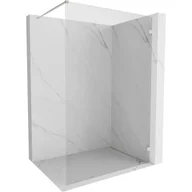Ścianki i drzwi prysznicowe - Mexen Lunar ścianka prysznicowa Walk-in prawa 50 x 200 cm, transparent 8 mm, nikiel szczotkowany - 830-050-000-97-00-P - miniaturka - grafika 1