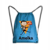 Plecaki worki - Worek Szkolny Na Buty Plecak WF Jaś Fasola - miniaturka - grafika 1