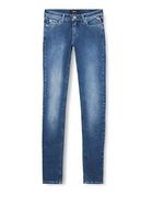 Spodnie i spodenki dla dziewczynek - Replay Jeansy dziewczęce Gemy, 009 Medium Blue, 6 Lata - miniaturka - grafika 1