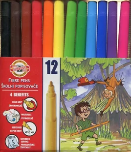 Koh-i-noor FLAMASTRY 12KOL. 7710 - Flamastry - miniaturka - grafika 4