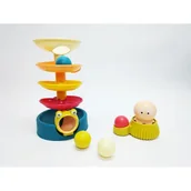 Zabawki interaktywne dla dzieci - Zjeżdżalnia skaczące piłeczki 2w1 SP84959 AN01 - SMILY PLAY - miniaturka - grafika 1