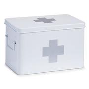 Akcesoria BHP - Zeller Metalowa apteczka pudełko medyczne 32x20x20 cm ZELLER - miniaturka - grafika 1
