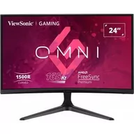 Monitory - ViewSonic VX2418C Czarny - miniaturka - grafika 1