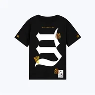 Koszule damskie - T-Shirt bawełniany 'Niebieski Robi Kreski' - miniaturka - grafika 1