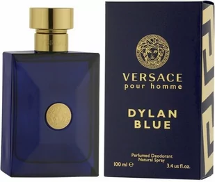 Versace Pour Homme Dylan Blue Dezodorant w sprayu DSP Dla Panów 100 ml - Pozostałe kosmetyki - miniaturka - grafika 1