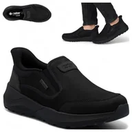 Półbuty męskie - Rieker SKÓRZANE Półbuty Męskie Sportowe Wygodne Trzewiki Wsuwane Jesień 42 - miniaturka - grafika 1