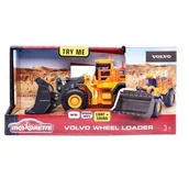 Samochody i pojazdy dla dzieci - Majorette GS Volvo spychacz 21 cm 213723001 Simba - miniaturka - grafika 1