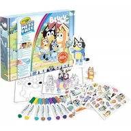 Zabawki kreatywne - Crayola Color Wonder: Bluey zestaw do malowania bez plam - miniaturka - grafika 1