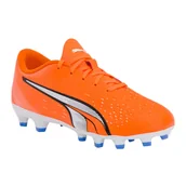Piłka nożna - Buty piłkarskie dziecięce PUMA Ultra Play FG/AG pomarańczowe 107233 37.5 (4.5 UK) - miniaturka - grafika 1
