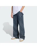 Spodnie męskie - adidas Jeansy Monogram KD0399 Niebieski Loose Fit - miniaturka - grafika 1