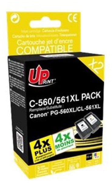 UPrint Canon Pack 560561XL 22 ml Bk + 18 ml Cl PG-560XLCL-561XL