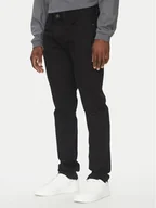 Spodnie męskie - INDICODE Jeansy Tony 4779 Czarny Slim Fit - miniaturka - grafika 1