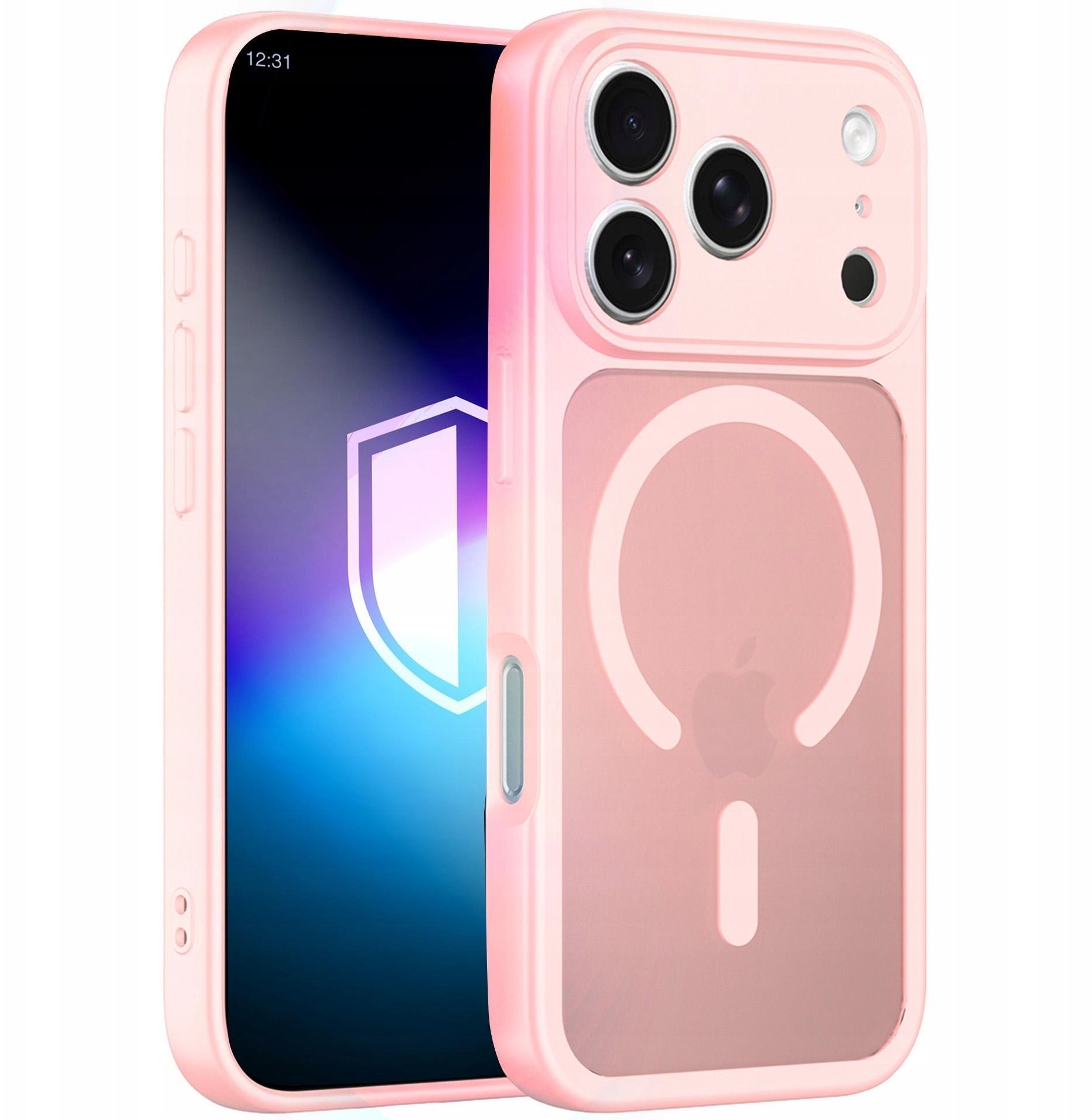 3mk Etui Misty MagCase do Apple iPhone 17 Pro Max/ 18 Pro Max różowy