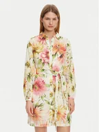 Sukienki - Guess Sukienka koszulowa W5GK65 WH6C0 Kolorowy Regular Fit - miniaturka - grafika 1