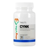 Witaminy i minerały - MyVita Cynk glutation cynku 100 tab. - miniaturka - grafika 1