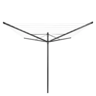 Brabantia Suszarka ogrodowa Lift-O-Matic 50m antracytowa 290503 290503 - Suszarki na ubrania - miniaturka - grafika 1