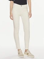 Spodnie damskie - Morgan Jeansy 231-PRETTY1 Écru Slim Fit - miniaturka - grafika 1