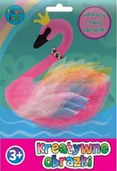 Zabawki kreatywne - Stnux Obrazek do dekorowania tiulem Łabędź 493758 - miniaturka - grafika 1