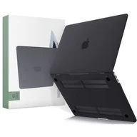 Torby na laptopy - Protect Etui Tech SmartShell do MacBook Pro 13'' 2016/2022, czarne przydymione - miniaturka - grafika 1