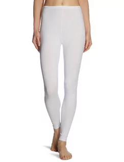 Spodnie damskie - Schiesser Damskie Spodnie Długie Kalesony, Biały (100-Biały), 40 Pl - grafika 1