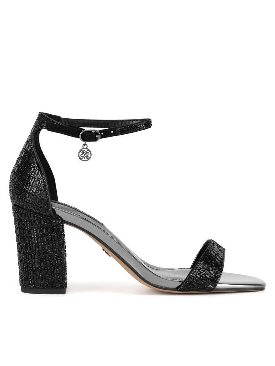 Nine West Sandały Damskie Czarny WFA3032-1