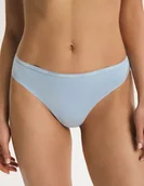 Majtki damskie - Majtki stringi Wellness Bloovii jasny niebieski M - miniaturka - grafika 1