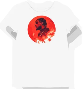 Koszulka damska biała z nadrukiem artysty Travis Scott XL - Koszulki i topy damskie - miniaturka - grafika 1
