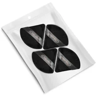 Gąbeczki do makijażu - Puszek trójkątny do pudru Clavier, czarny 4szt. - miniaturka - grafika 1