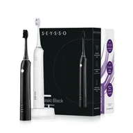 Szczoteczki elektryczne - Seysso Basic 2szt. White+Black - miniaturka - grafika 1