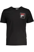 Koszulki męskie - MĘSKA KOSZULKA Z KRÓTKIM RĘKAWEM FILA CZARNA - miniaturka - grafika 1