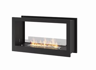 Infire Biokominek do zabudowy 2 side 900 L lub R Black uniwersalny 97073-uniw - Biokominki - miniaturka - grafika 1